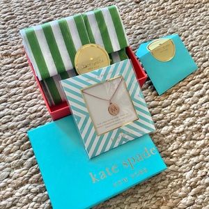 Kate Spade - Initial “M” Letter Necklace - NEW